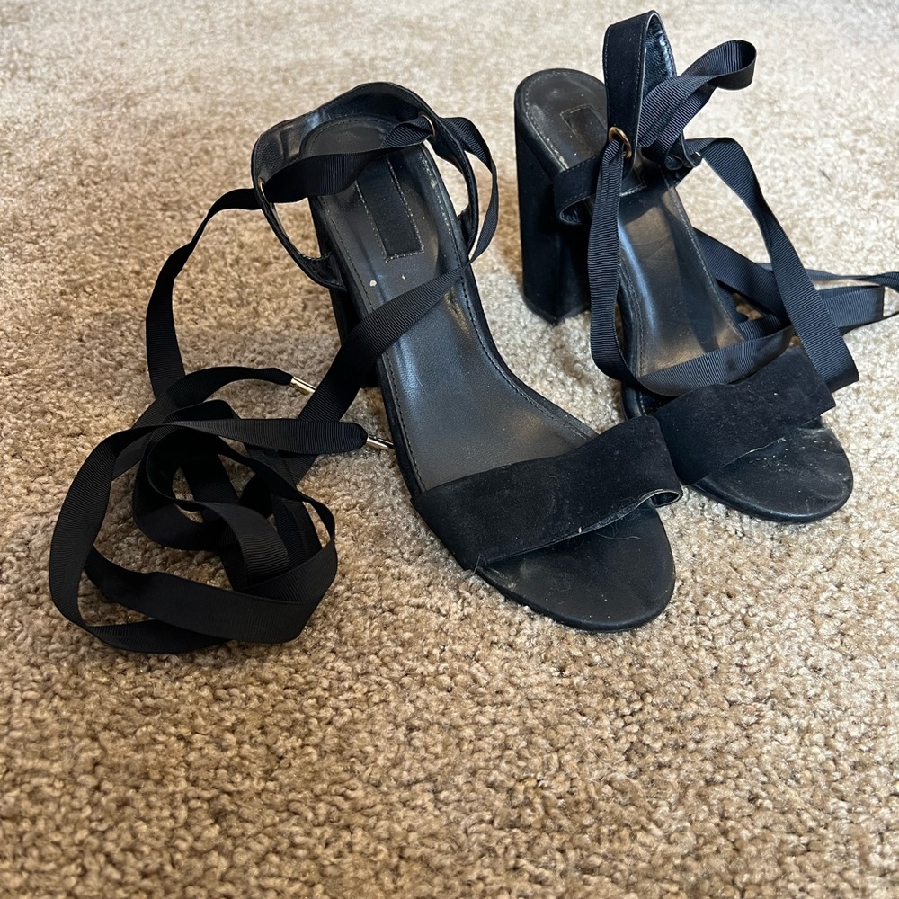Elegant Black Women's Heels